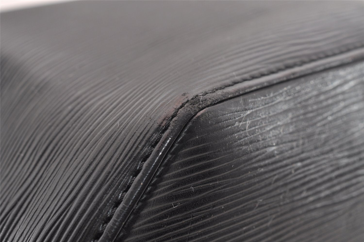 Auth Louis Vuitton Epi Sac De Paule PM Shoulder Cross Bag Black M80157 LV 0956I