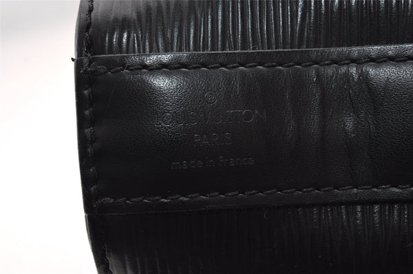 Auth Louis Vuitton Epi Sac De Paule PM Shoulder Cross Bag Black M80157 LV 0956I