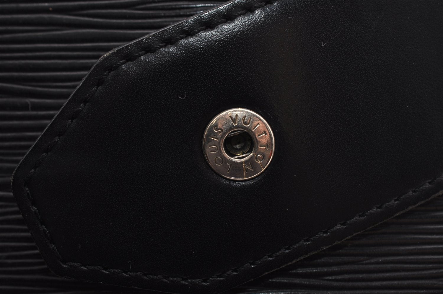 Auth Louis Vuitton Epi Sac De Paule PM Shoulder Cross Bag Black M80157 LV 0956I