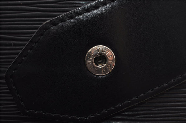 Auth Louis Vuitton Epi Sac De Paule PM Shoulder Cross Bag Black M80157 LV 0956I
