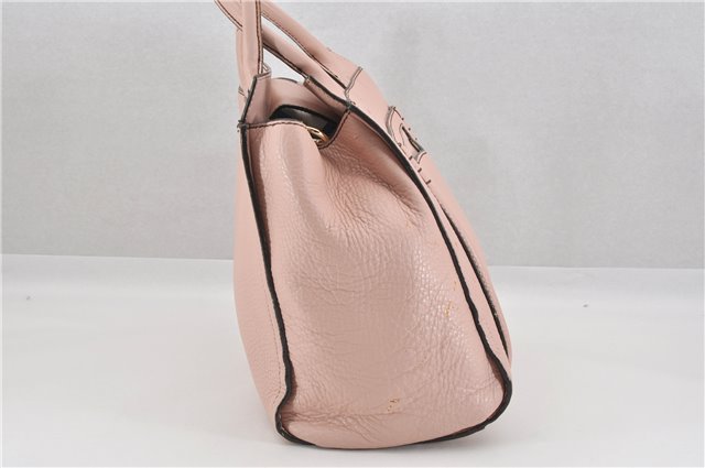 Authentic kate spade Vintage 2Way Shoulder Hand Tote Bag Leather Pink 0957G