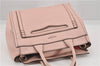 Authentic kate spade Vintage 2Way Shoulder Hand Tote Bag Leather Pink 0957G
