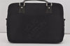 Authentic Louis Vuitton Damier Geant Yack Briefcase Black M93082 LV 0957I