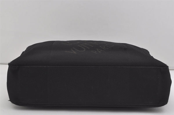 Authentic Louis Vuitton Damier Geant Yack Briefcase Black M93082 LV 0957I