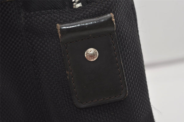 Authentic Louis Vuitton Damier Geant Yack Briefcase Black M93082 LV 0957I