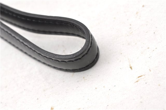 Authentic Louis Vuitton Epi Sellier Dragonne Clutch Bag Black M52612 LV 0958G