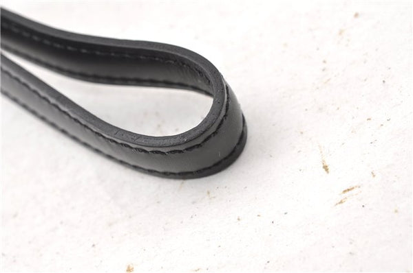 Authentic Louis Vuitton Epi Sellier Dragonne Clutch Bag Black M52612 LV 0958G