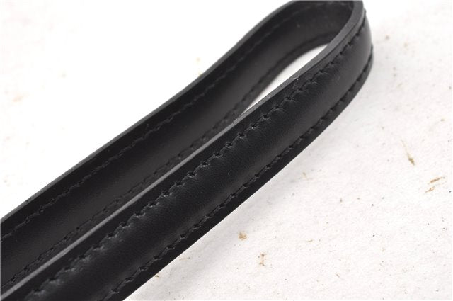 Authentic Louis Vuitton Epi Sellier Dragonne Clutch Bag Black M52612 LV 0958G