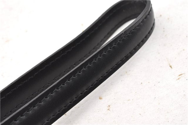 Authentic Louis Vuitton Epi Sellier Dragonne Clutch Bag Black M52612 LV 0958G