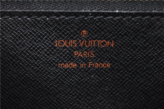 Authentic Louis Vuitton Epi Sellier Dragonne Clutch Bag Black M52612 LV 0958G