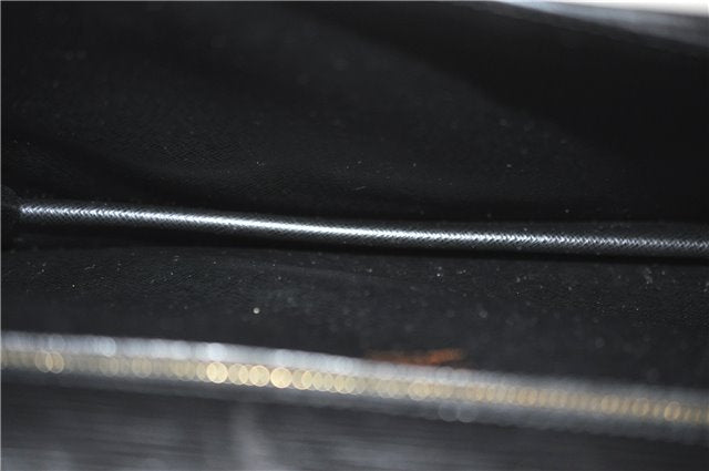 Authentic Louis Vuitton Epi Sellier Dragonne Clutch Bag Black M52612 LV 0958G