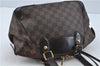 Authentic Louis Vuitton Damier Verona PM Shoulder Boston Bag N41117 LV 0959C