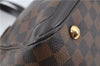 Authentic Louis Vuitton Damier Verona PM Shoulder Boston Bag N41117 LV 0959C