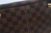 Authentic Louis Vuitton Damier Verona PM Shoulder Boston Bag N41117 LV 0959C