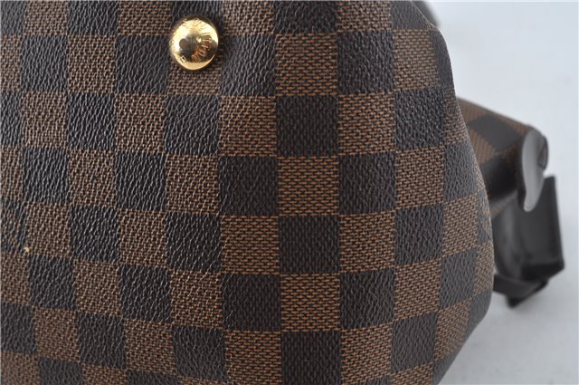 Authentic Louis Vuitton Damier Verona PM Shoulder Boston Bag N41117 LV 0959C