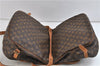 Auth Louis Vuitton Monogram Saumur 35 Shoulder Cross Body Bag M42254 LV 0959D