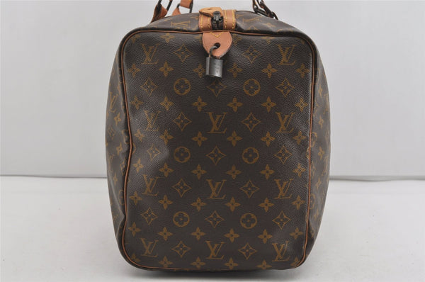 Authentic Louis Vuitton Monogram Sac Souple55 Hand Boston Bag Old Model LV 0959I