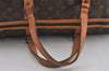 Authentic Louis Vuitton Monogram Sac Souple55 Hand Boston Bag Old Model LV 0959I