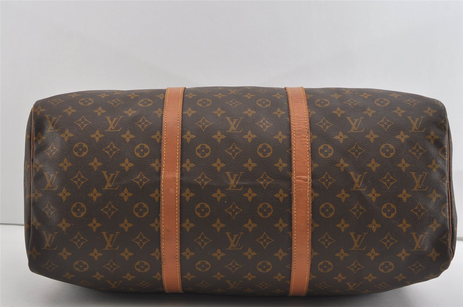 Authentic Louis Vuitton Monogram Sac Souple55 Hand Boston Bag Old Model LV 0959I