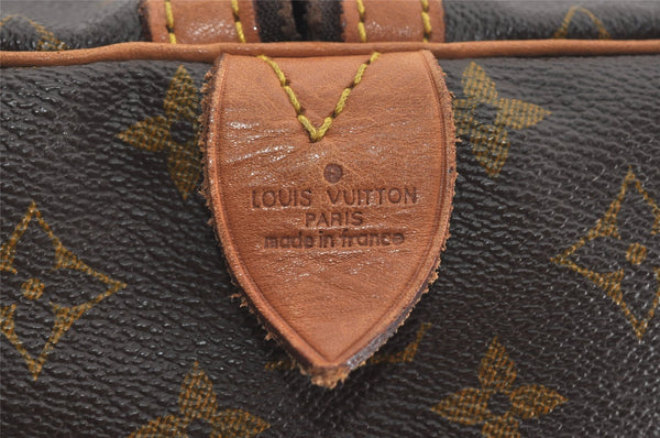 Authentic Louis Vuitton Monogram Sac Souple55 Hand Boston Bag Old Model LV 0959I