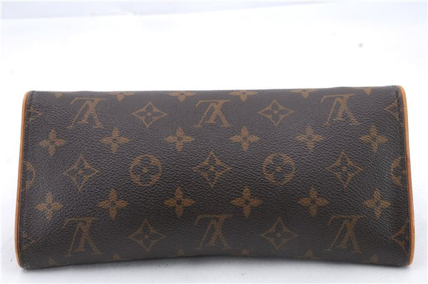 Authentic Louis Vuitton Monogram Pochette Twin GM Shoulder Bag M51852 LV 0962D