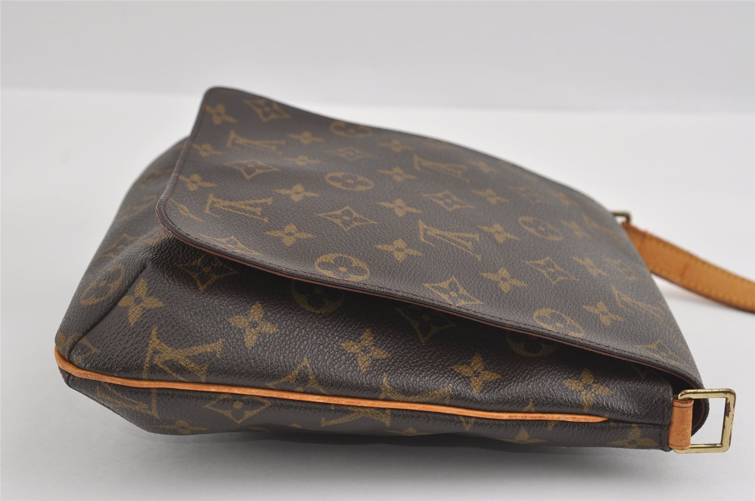 Auth Louis Vuitton Monogram Musette Salsa M51387 Long Shoulder Bag Junk 0962I