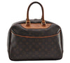 Authentic Louis Vuitton Monogram Deauville Hand Bag M47270 LV 0963I