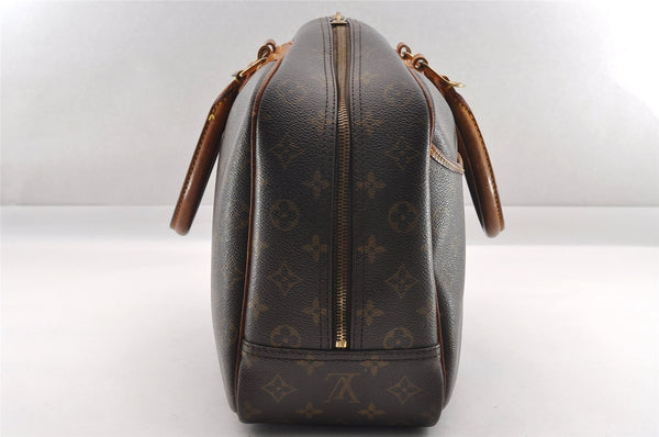 Authentic Louis Vuitton Monogram Deauville Hand Bag M47270 LV 0963I