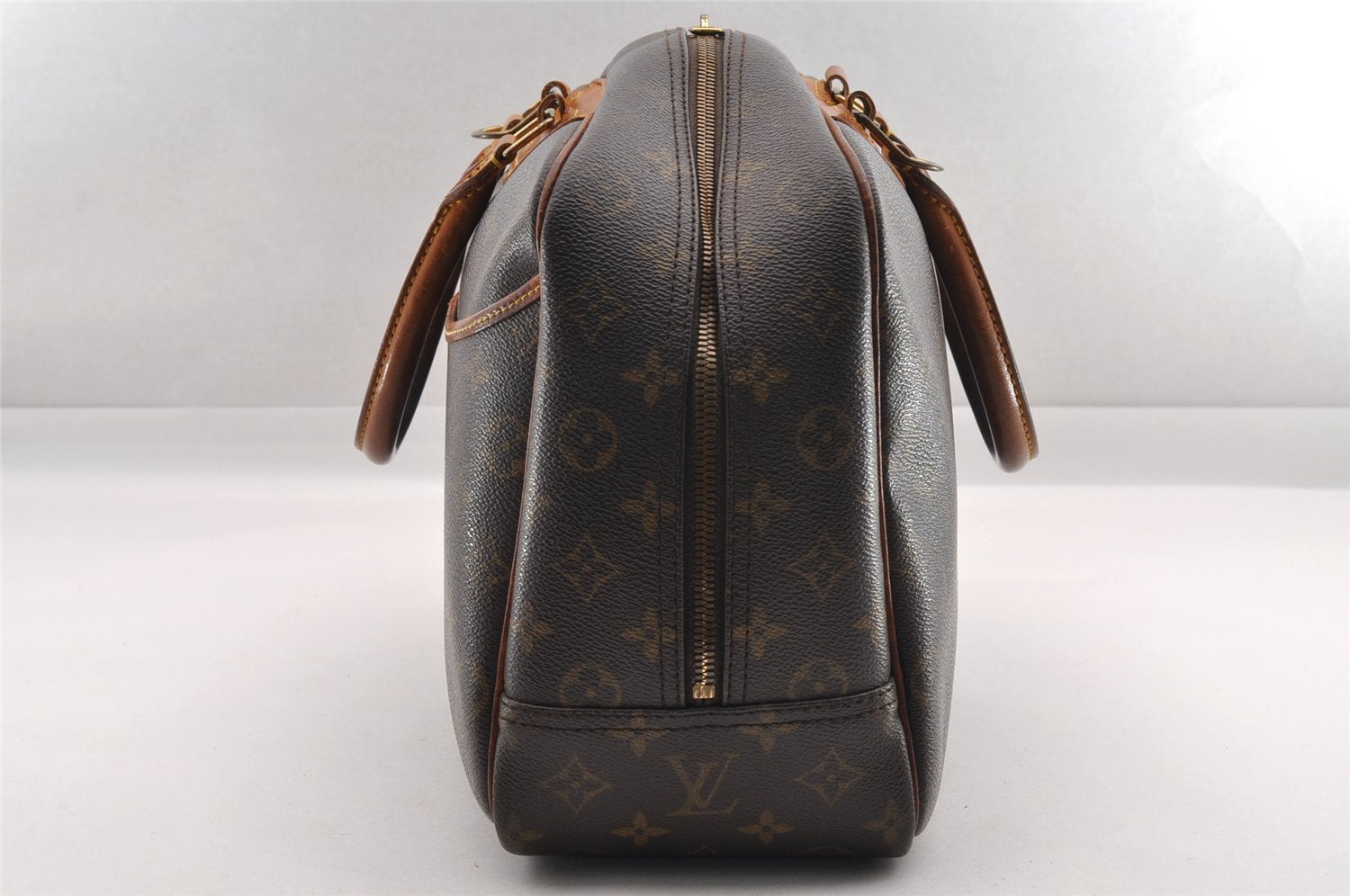 Authentic Louis Vuitton Monogram Deauville Hand Bag M47270 LV 0963I
