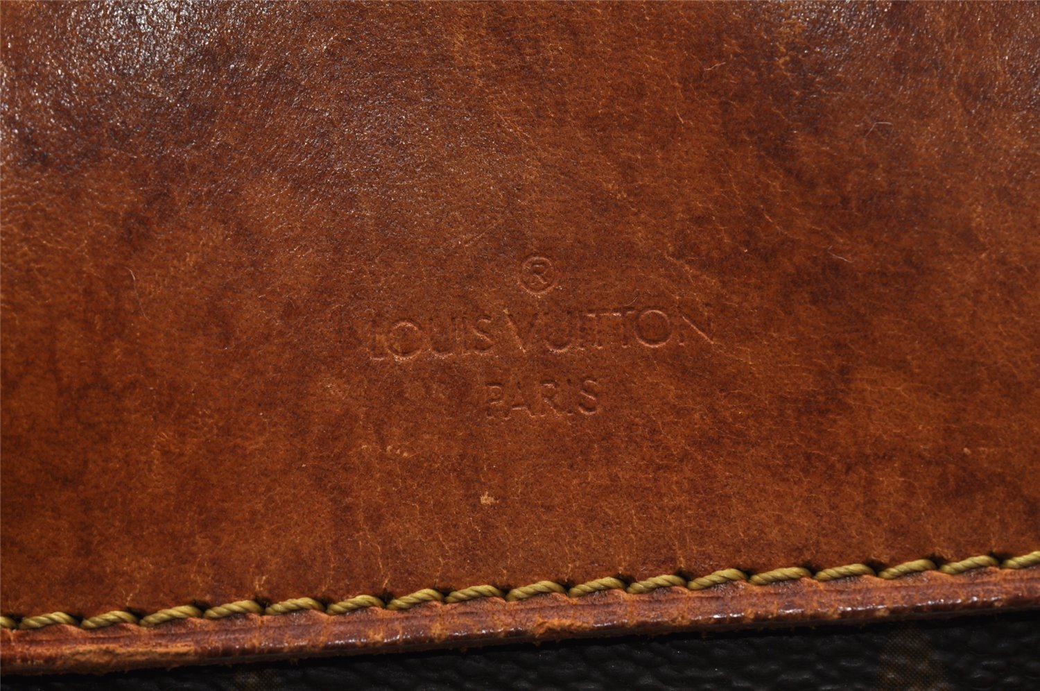 Authentic Louis Vuitton Monogram Deauville Hand Bag M47270 LV 0963I