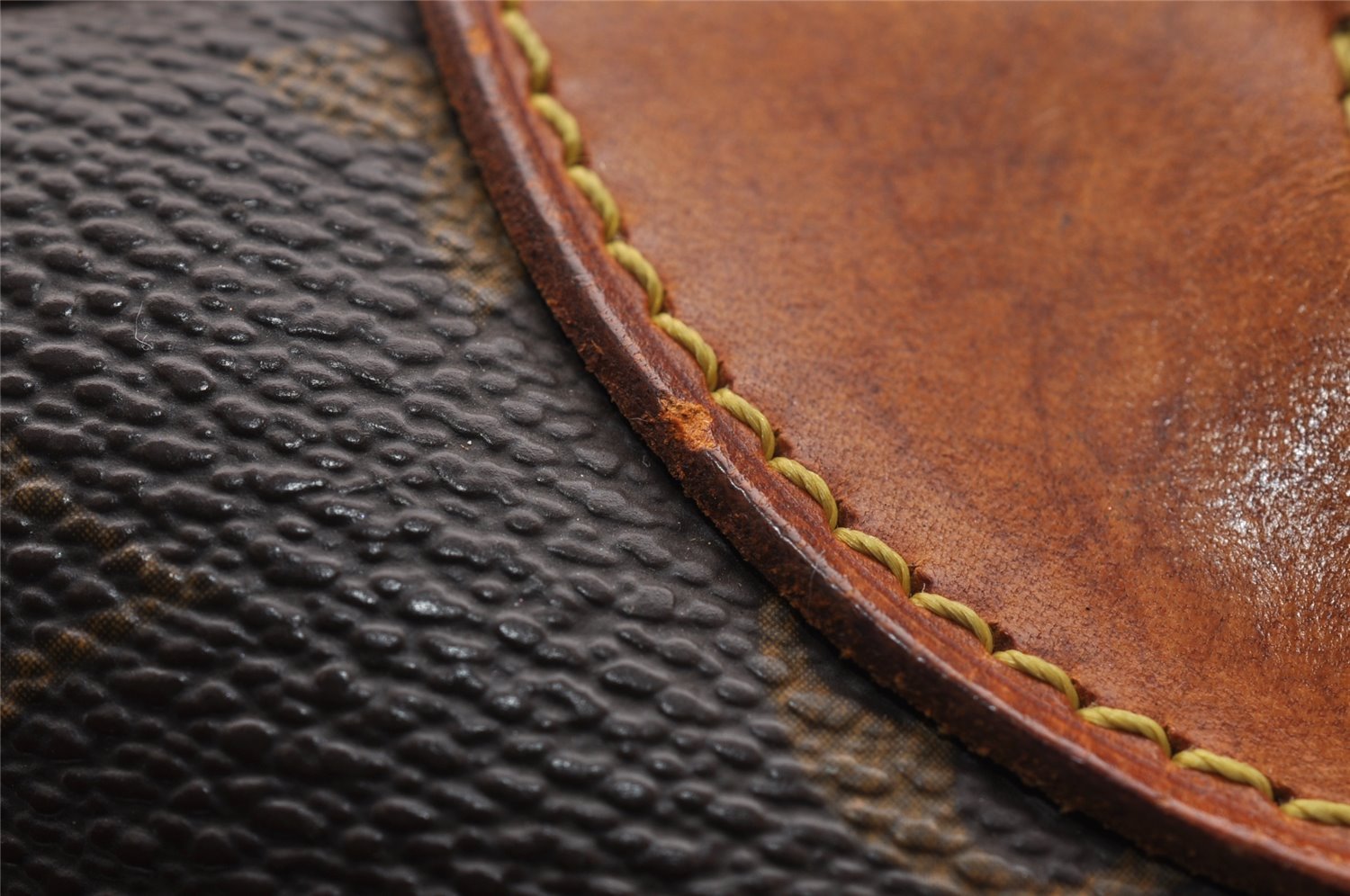 Authentic Louis Vuitton Monogram Deauville Hand Bag M47270 LV 0963I