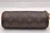 Authentic Louis Vuitton Monogram Trousse Ronde Pen Case Pouch M47630 Junk 0964I