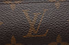 Authentic Louis Vuitton Monogram Trousse Ronde Pen Case Pouch M47630 Junk 0964I