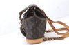 Authentic Louis Vuitton Monogram Montsouris MM Backpack M51136 LV 0965D