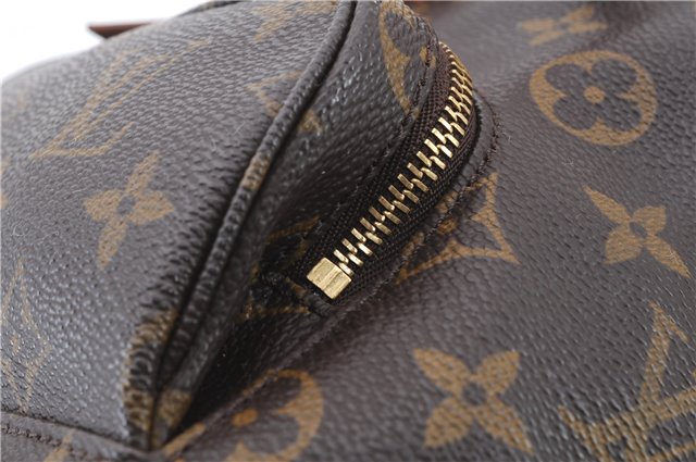 Authentic Louis Vuitton Monogram Montsouris MM Backpack M51136 LV 0965D