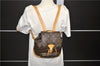 Authentic Louis Vuitton Monogram Montsouris MM Backpack M51136 LV 0965D