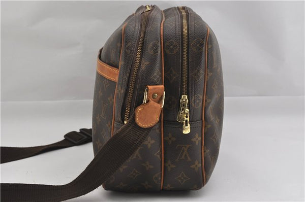 Authentic Louis Vuitton Monogram Reporter GM Shoulder Cross Bag M45252 LV 0967G