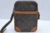 Authentic Louis Vuitton Monogram Danube Shoulder Cross Bag M45266 Junk 0967I
