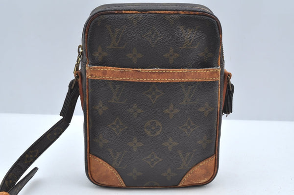Authentic Louis Vuitton Monogram Danube Shoulder Cross Bag M45266 Junk 0967I