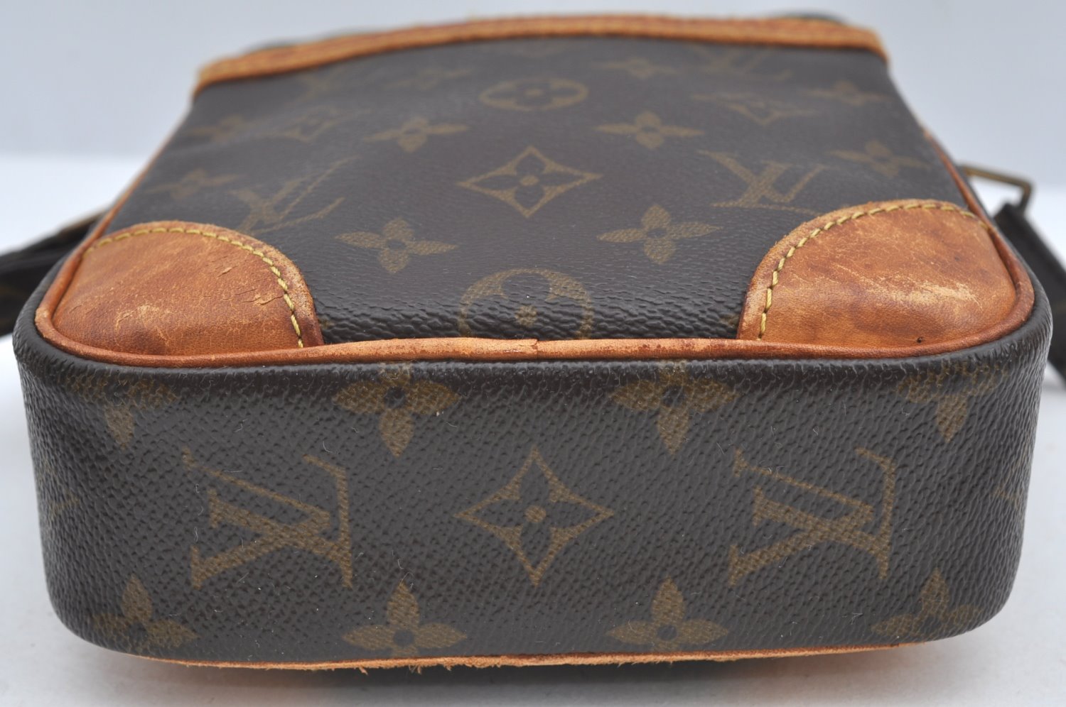 Authentic Louis Vuitton Monogram Danube Shoulder Cross Bag M45266 Junk 0967I