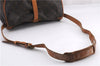 Authentic Louis Vuitton Monogram Saumur 35 Shoulder Cross Bag M42254 LV 0968F