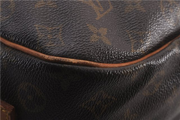 Authentic Louis Vuitton Monogram Saumur 35 Shoulder Cross Bag M42254 LV 0968F