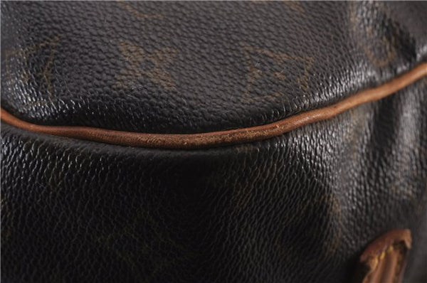 Authentic Louis Vuitton Monogram Saumur 35 Shoulder Cross Bag M42254 LV 0968F