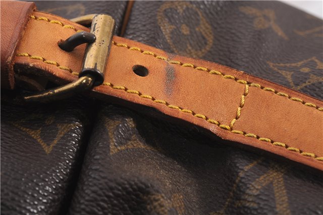 Authentic Louis Vuitton Monogram Saumur 35 Shoulder Cross Bag M42254 LV 0968F