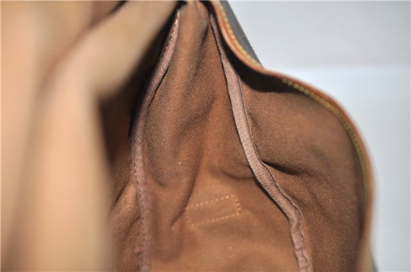 Authentic Louis Vuitton Monogram Saumur 35 Shoulder Cross Bag M42254 LV 0968F