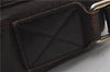 Authentic GUCCI Diamante Shoulder Cross Body Bag PVC Leather 223665 Brown 0968G
