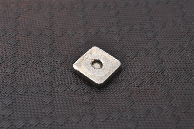 Authentic GUCCI Diamante Shoulder Cross Body Bag PVC Leather 223665 Brown 0968G