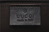 Authentic GUCCI Diamante Shoulder Cross Body Bag PVC Leather 223665 Brown 0968G