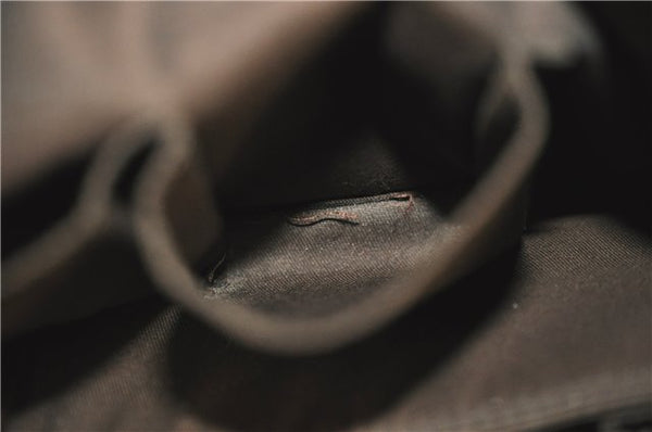 Authentic GUCCI Diamante Shoulder Cross Body Bag PVC Leather 223665 Brown 0968G