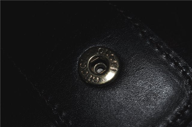 Authentic GUCCI Diamante Shoulder Cross Body Bag PVC Leather 223665 Brown 0968G